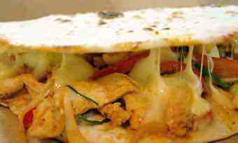 Quesadilla de Barabacoa Tacos Los Peques GOPHER